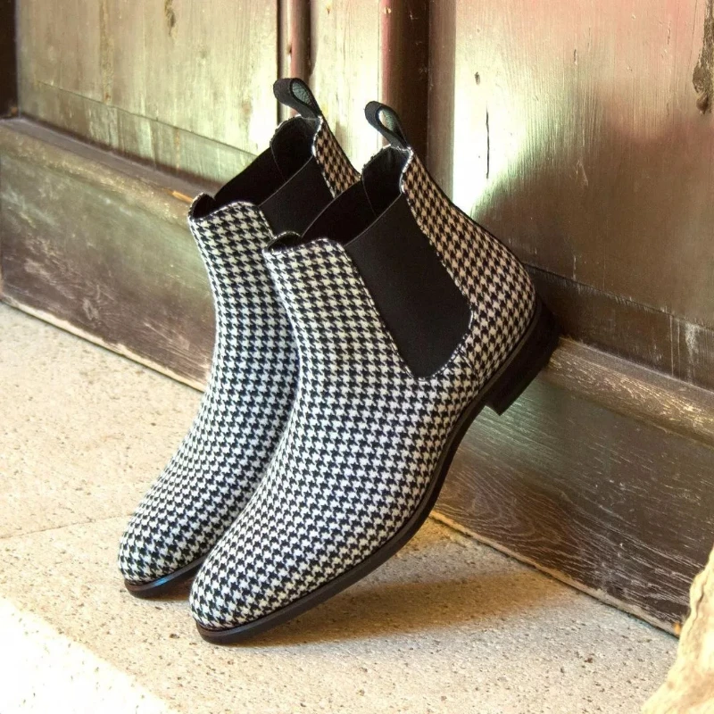 Counterfeit bronze Duchess Svakodnevne muške cipele modni istakao pljuska na niskim petama crno-bijela  šahovska ploča svakodnevne klasične udobne cipele chelsea aq344 > najbolje  < www.neurolog.com.hr